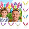 1-Piece Sequin Bunny Ears Headband, White view 2
