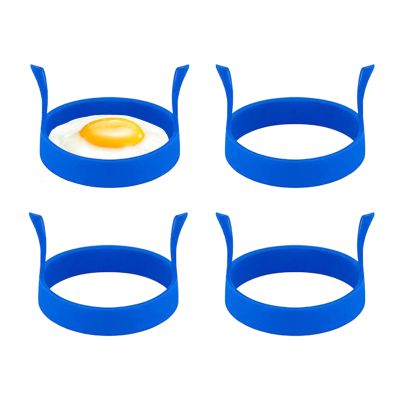 Egg Cooker Ring, 4x Round Pancake Mold