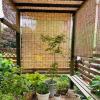 Weatherproof Outdoor Bamboo Roller Blind for Windows and Doors, Sun and Privacy Shade, No Drilling (Natural, 75 W x 110 H cm) view 3