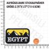 QianSiLi Egypt Iron-On Patch - Pyramid Design view 2