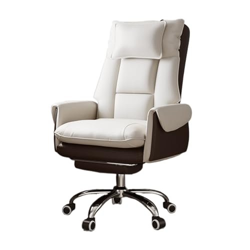 Office Chair with Adjustable Lift Seat and Independent Headrest for Gaming and Living Rooms