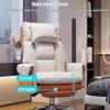 Office Chair with Adjustable Lift Seat and Independent Headrest for Gaming and Living Rooms view 4