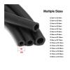 Fluororubber Hose, 2–25 mm, Viton Tube, 1 m, ID 3 mm × OD 5 mm view 4