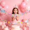 Unicorn Birthday Decoration Set view 3