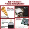 ByBoDi Portable Pneumatic Dot Marking Machine for Metal, Digitally Controlled Deep Marking Machine for Letters and Serial Numbers view 2