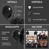 Black Balloons for Birthday Parties - 30 Pack view 2