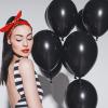 Black Balloons for Birthday Parties - 30 Pack view 3