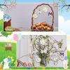 Szaluyk Easter Decorations Wooden Set - 24 Pieces view 4