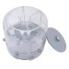 Rotating Rice Dispenser, 13.2 lb Capacity, Gray view 1