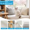 Custom Bench Cushion with Removable Cover, Non-Slip Base, 6 cm Thick Linen Fabric view 4