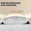 Velvet Bed Headboard Cover, Stretchable Padded Protector, 190 x 60 cm, Dark Gray view 4