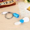 Mini USB Portable Flexible Fan - Blue view 2