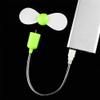 Mini USB Portable Flexible Fan - Blue view 4