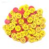 Engraved Plastic Number Tags, 500 Round Sequential ABS Tags, 3.5 cm, Green and White (1–500) view 4