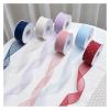 Cake Packaging Ribbon, DIY Cake Gift Ribbon, 20 Yards, Polka-Dot, Multicolor, 4 cm, Polyester, Single-Sided (Purple) view 4