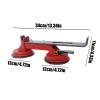 Floor Gap Repair Tool, Double-Claw Suction Cup | 21 x 12 x 7 cm, 650 g view 4