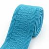 EYZJQSTUV Flat Wide Elastic Band, Polyester Elastic for Sewing and DIY, Lake Blue, 50 mm Wide, 15 m Long (1M) view 1