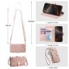 BAILI Floral Wallet Case for Moto G04/G24/G04S/E14, Pink view 4