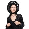 Greabuy Dark Retro Hat for Theater and Artistic Photography, Black, One Size view 1