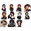 Greabuy Dark Retro Hat for Theater and Artistic Photography, Black, One Size view 3
