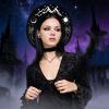 Greabuy Dark Retro Hat for Theater and Artistic Photography, Black, One Size view 4