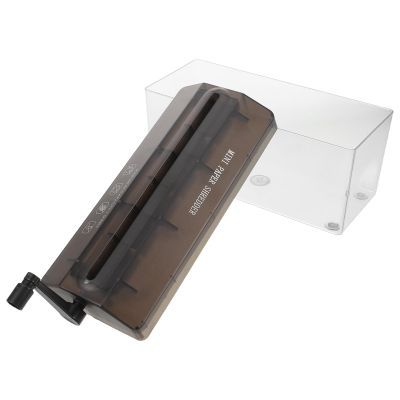 INOOMP Manual A4 Paper Shredder with Hand Crank, Strip-Cut