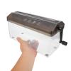 INOOMP Manual A4 Paper Shredder with Hand Crank, Strip-Cut view 4