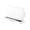 6 Transparent PVC Supermarket Shelf Dividers view 2