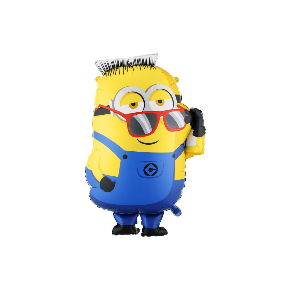 Minions Ron Foil Balloon 53 x 79 cm | XXL Balloon for Helium or Air - Party Balloon for Kids' Birthday