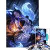 1,000-Piece Fox Spirit Woman in the Forest Puzzle for Teens, 50 x 75 cm view 1
