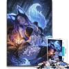 1,000-Piece Fox Spirit Woman in the Forest Puzzle for Teens, 50 x 75 cm view 2