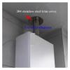 Stainless Steel Pipe Wall Cover, 140 x 51 mm view 2