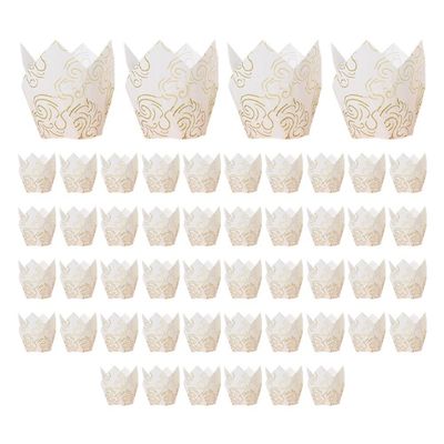 Remingtape 50 Pcs Cupcake Liners - Newspaper Style