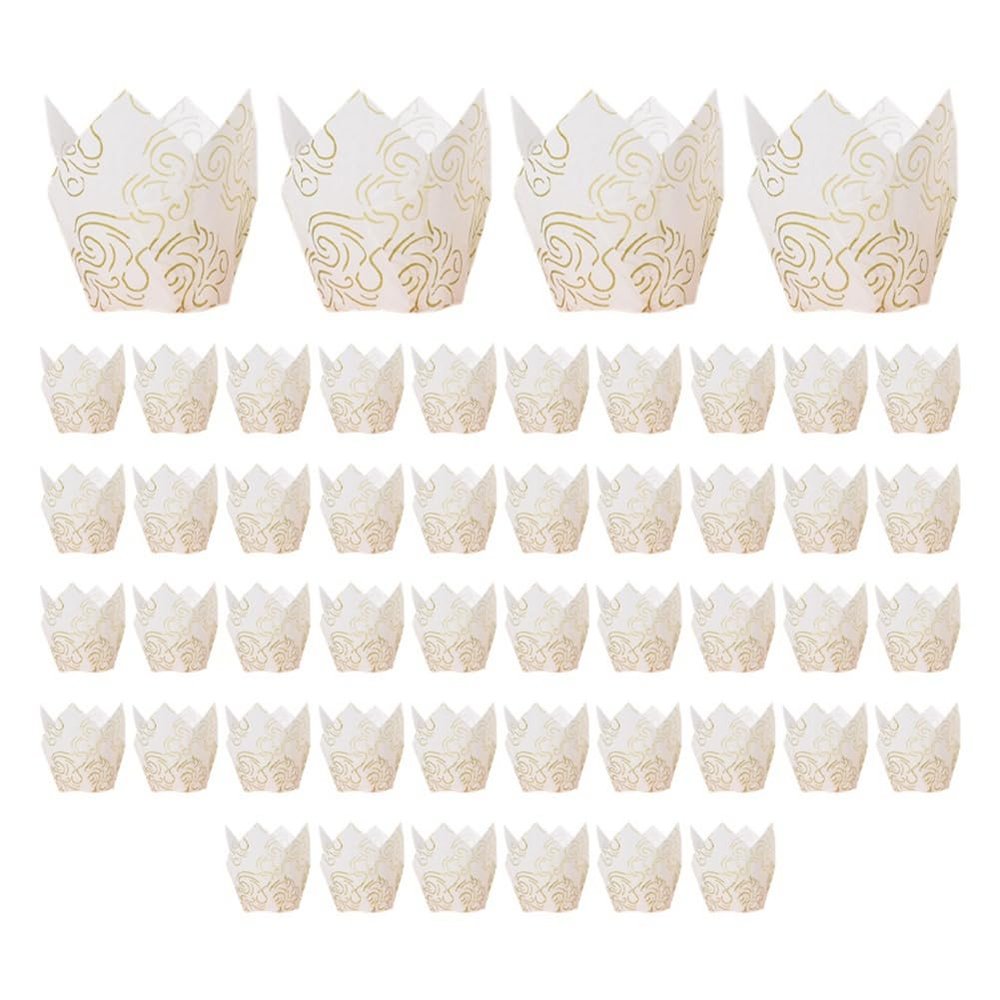 Remingtape 50 Pcs Cupcake Liners - Newspaper Style
