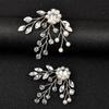 MAGICLULU Wedding Shoe Clips with Handmade Pearls and Rhinestones view 4