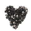 Ausla 200 Pcs Square Studs, Metal Decorative Accessories for Shoes, Bags, Hats, Stylish Design, Easy to Install (Matte Black) view 1