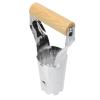 Toyvian Stainless Steel Transplanting Tool with Wooden Handle for Balcony and Garden, Random Style view 1