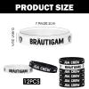 12 Men's Bachelor Party Bracelet Accessories view 2