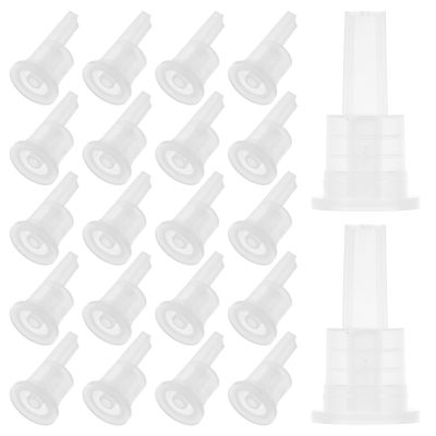 GALPADA 100 Aluminum Caps with Dropper Inserts for 5–100 mL Essential Oil Bottles