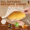 2-Pack Extra-Large Reusable Beeswax Bread Bags with Buckle view 3