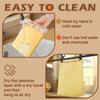2-Pack Extra-Large Reusable Beeswax Bread Bags with Buckle view 4