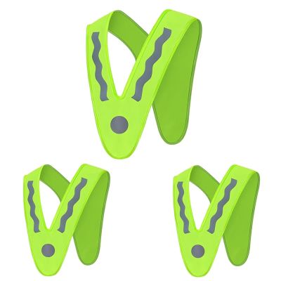 QRLKJHGFA Safety Vests with Reflective Strips, 1–5 pcs (3 pcs)