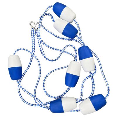 Generic Pool Lane Divider Rope with Floating Buoys, Safe and Weather-Resistant