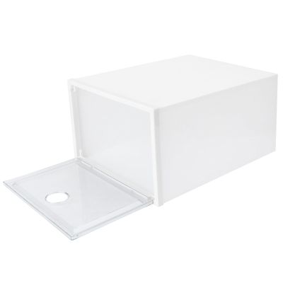GLSTOY Large-Capacity Plastic Shoe Storage Box