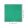 BRIGHTFUFU 2-Piece Green Square Mahjong Table Mats view 2