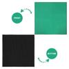 BRIGHTFUFU 2-Piece Green Square Mahjong Table Mats view 3