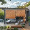 Natural Bamboo Roller Shade view 4