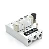 IGOQTHSQE SY3120/SY5120/SY7120 Solenoid Valve Air Outlet Manifold SS5Y5-2F/3F/4F/5F/6F/7F Pneumatic Base Valve Station with Seals (9F, SY3120) view 4