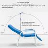 Adjustable Armrest and IV Pole Chair with Softly Padded Seat for Blood Draws view 4