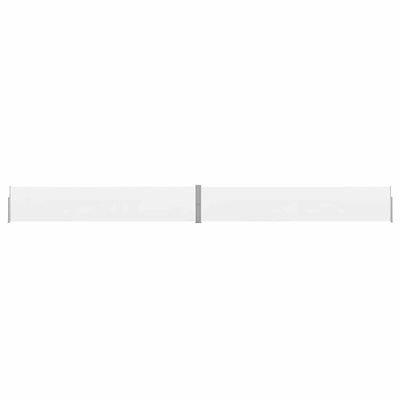 KKgypkn Retractable Double Side Awning 170 x 600 cm, Cream